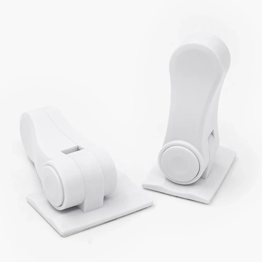 Plastic Child Security Lock Door Lever Lock Window Door Sash Safety Protect Locks for Prevent Children Open Window