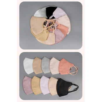 10 قطعة 4 طبقة مكافحة الغبار قناع غير قابل لإعادة الاستخدام تنفس اليابانية الدراجات قناع الوجه واقية مكافحة السحب ماكياج واقي الوجه 2