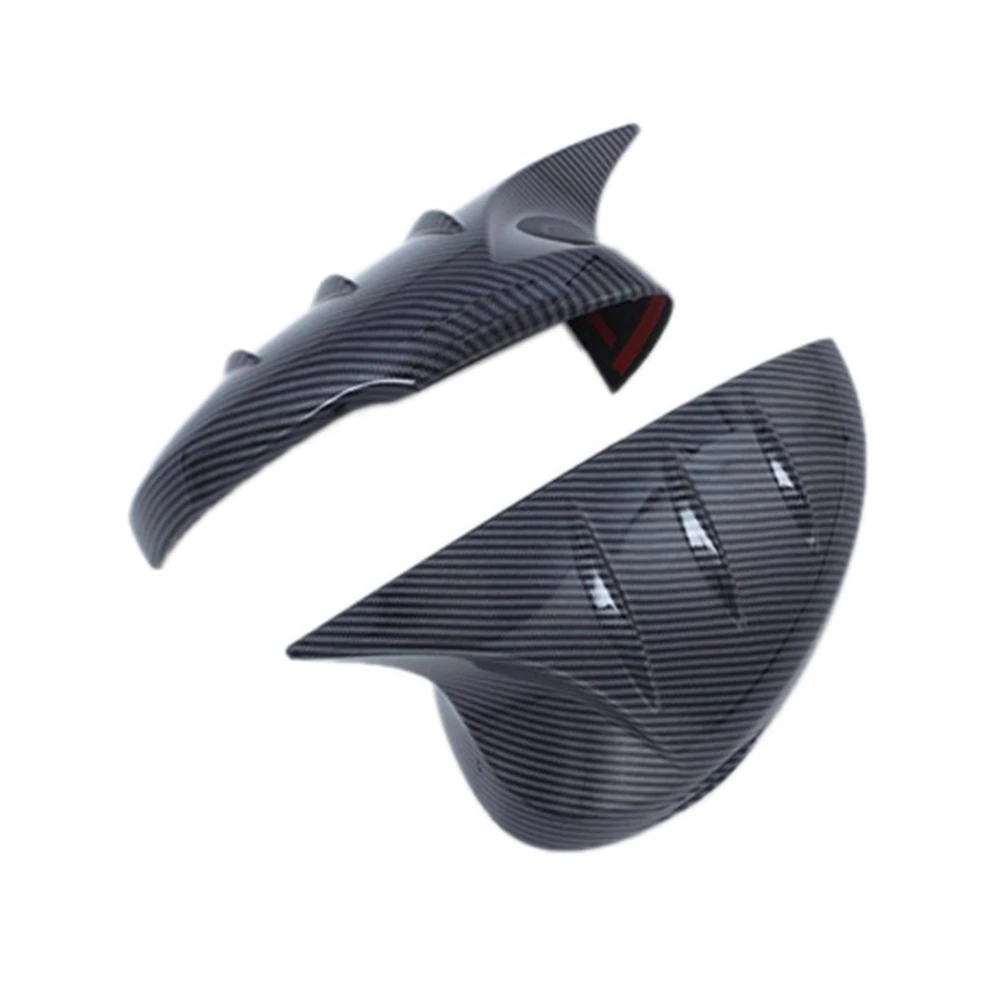 

Car Side Mirror Cover for 11Th Honda Civic 2022 Horn Rearview Mirror Cover Shell Cap Trim Decal Accessories,Carbon Fiber