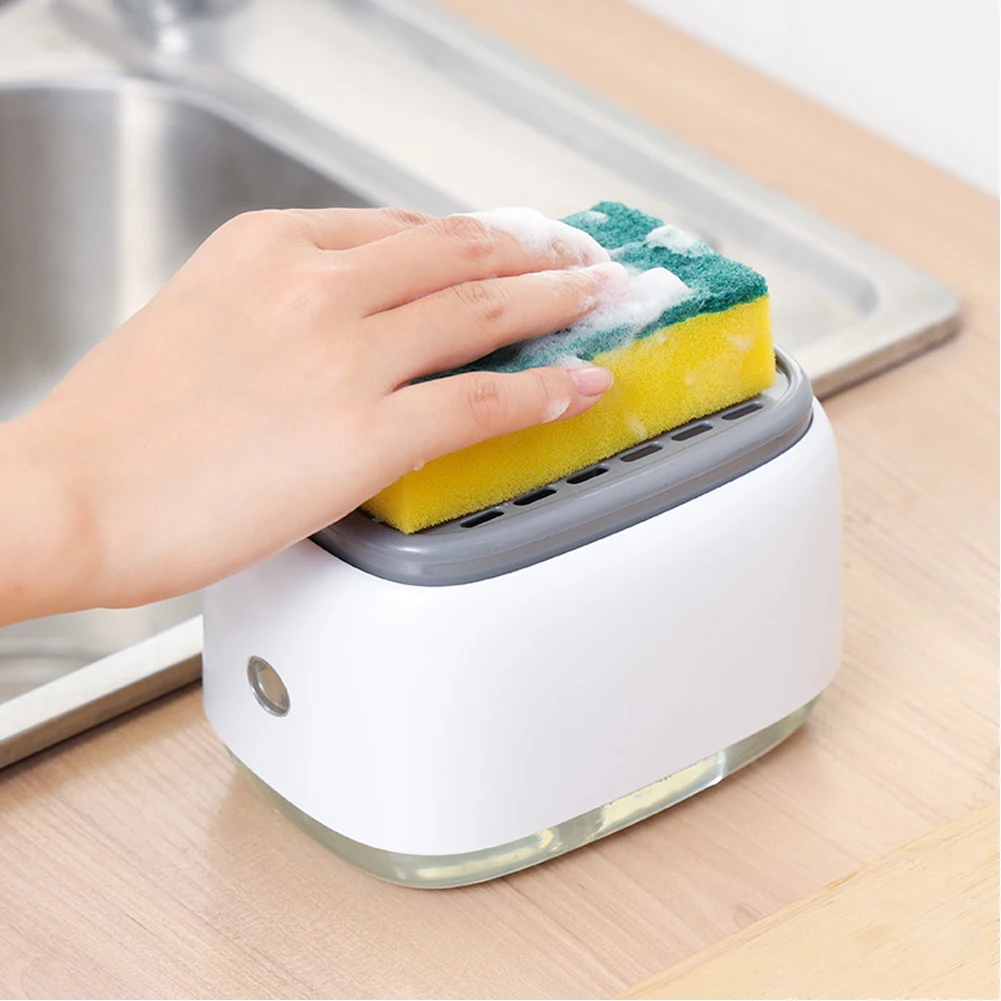 

Kitchen Liquid Detergents Dispenser Labor-saving Soaps Box For Home