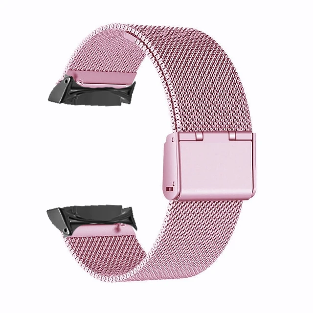 Mesh Milanese Loop Metal Replacement Smartwatch Strap