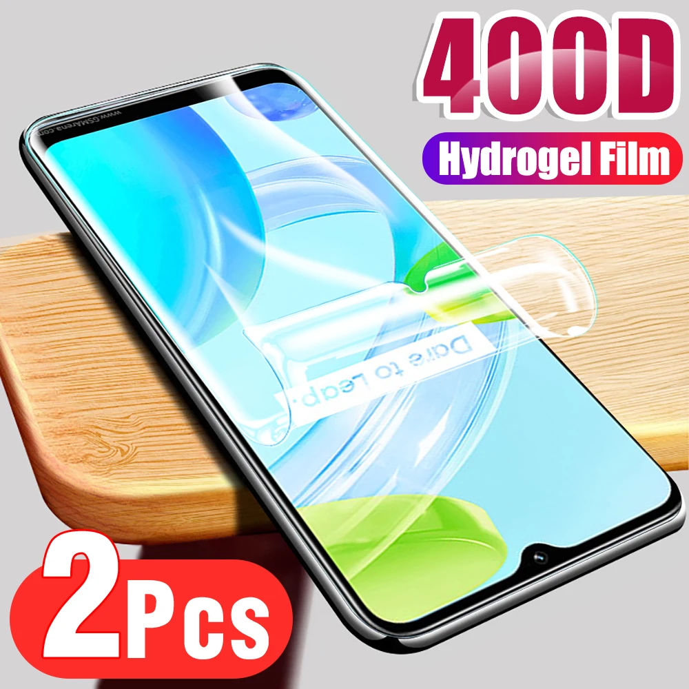 2 шт., Гидрогелевая пленка для смартфона Realmi Realme C 30 30C RealmeC30 4G