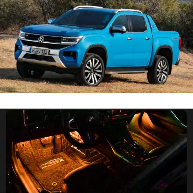 

Auto Car Accessories Bulb Lamp Foot Light For VW Amarok Chevrolet Silverado 1500 Toyota Hilux Ford Ranger F150 250 350