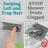 1/2/3PCS Silicone Shower Hair Catcher Wall Mounted Hair Stopper Hair Collector For Sink Bathtub Bathroom Accessories Reusable 6