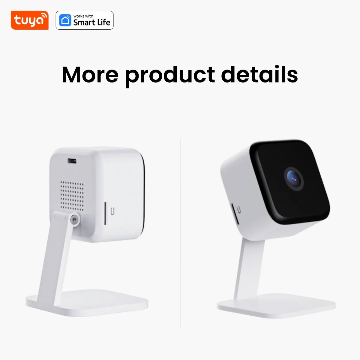 Tuya Smart 2k UHD Home Security Camera 2.4G Indoor Surveillance Cameras for Pet Cat Dog Cam Baby Monitor Tuya Official Shipping