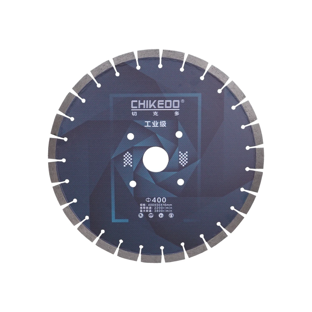 350MM 450MM 500MM Concrete Road Diamond Cutting Disc Reinforced Concrete Saw Blade 2024 Hot Sale