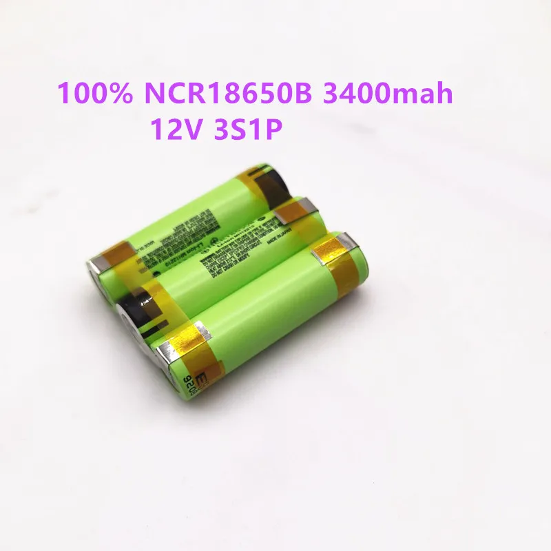 

Аккумулятор NCR18650 12 В 3400 мАч 30 А для отвертки 12 В