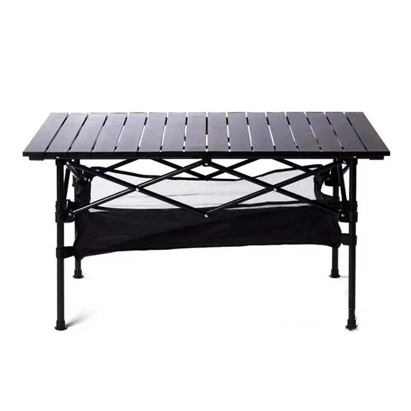 

Outdoor Folding Tables and Chairs Portable Ultra-Light Aluminum Alloy Lifting Table Picnic Barbecue Stall Light Dew