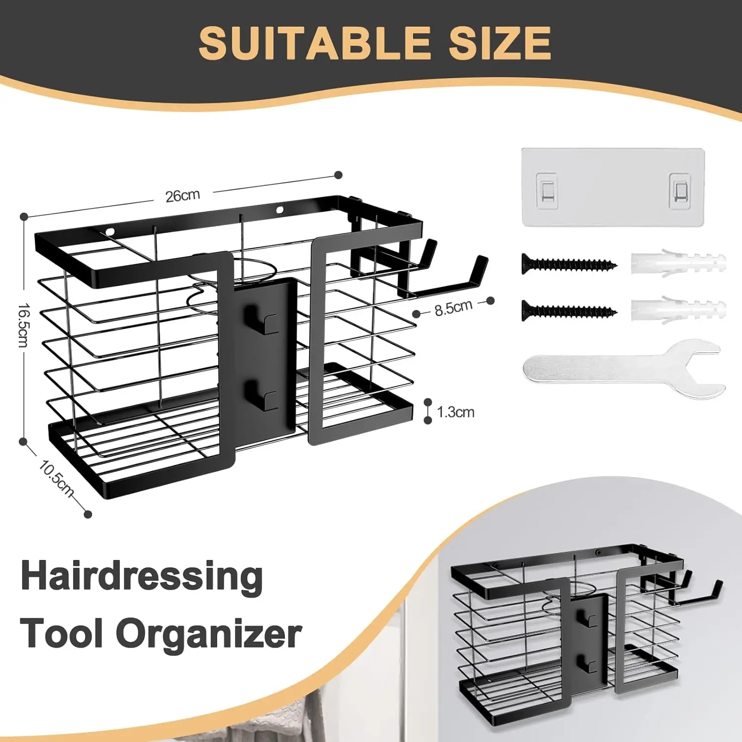 Hair Dryer Holder