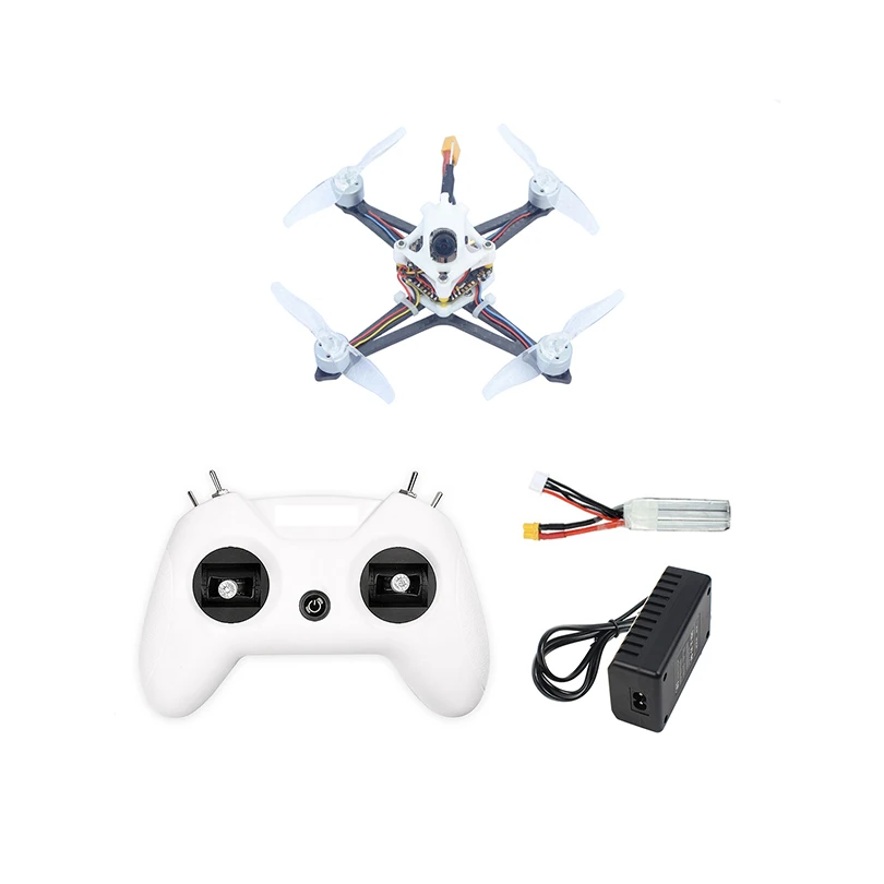 

RTF DIY 3 дюйма 125 мм гоночный FPV Дрон F411 AIO управление полетом 4300KV 2-3S двигатель Wi/ Caddx Ant 1200TVL FPV камера RC Квадрокоптер