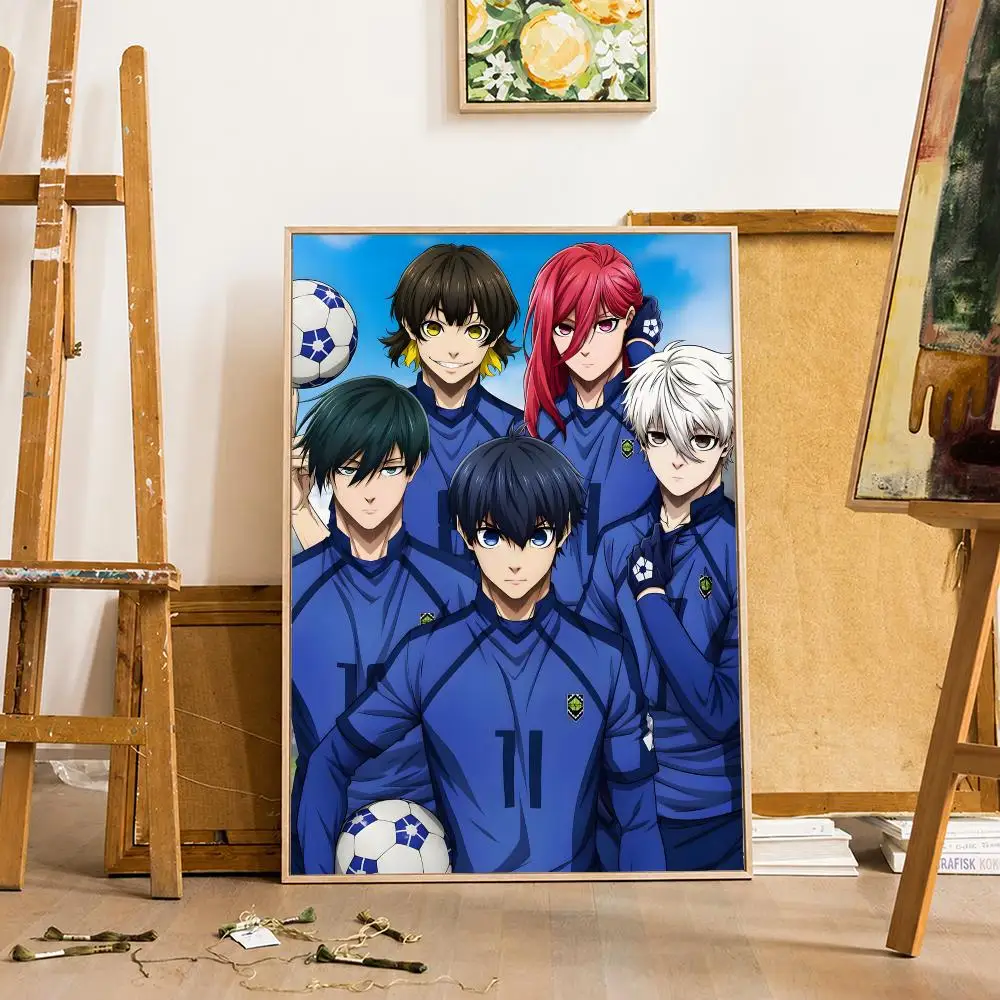 Blue Lock Anime Art Self-Adhesive Waterproof Wall Sticker Decor