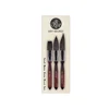 Artsecret Mini Dagger Oval Flat Squirrel Hair Watercolor Brushes Set Professional Painting Brush for Painting Art Supplies 1