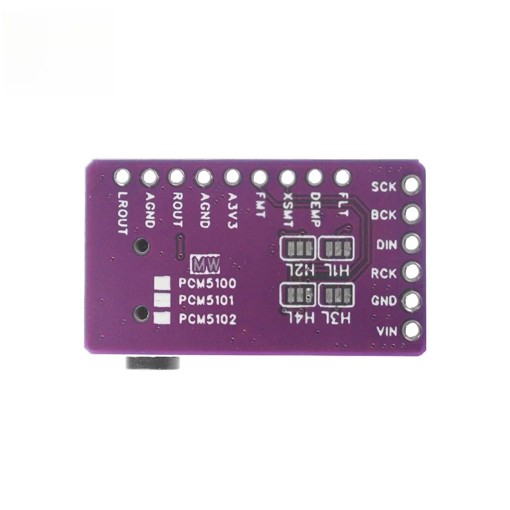 GY-PCM5102 I2S PCM5102A DAC Decoder Board Audio Interface Module  for Raspberry Pi PHAT Format Board Digital PCM5102 Audio Board
