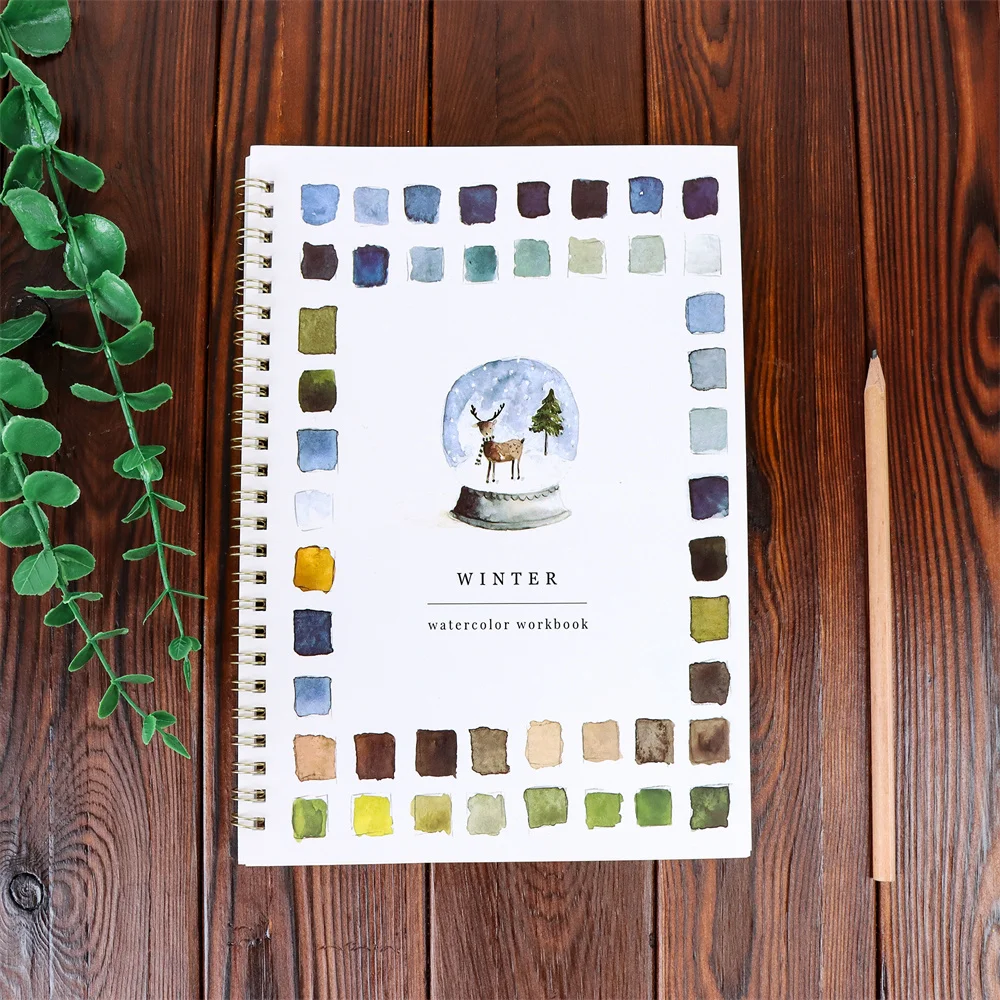 Children's Watercolor Painting Book, Children's Graffiti Picture Coloring Drawing Toys for Thanksgiving, Easter, Christmas gifts 2
