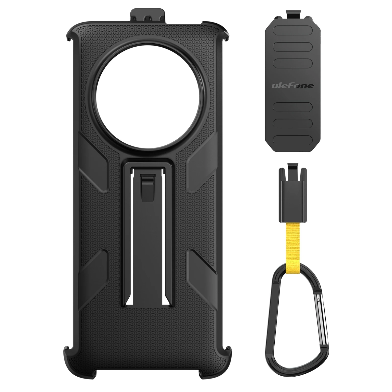 

For Ulefone Armor 23 Ultra Ulefone Back Clip Phone Case with Carabiner