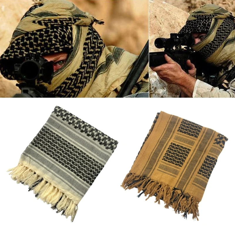 

Multi Use Arafat Praying Scarf Head Cover Scarf Adult Unisex Desert Arab Shemagh Headscarf Arabian Dubai Saudi Headcover