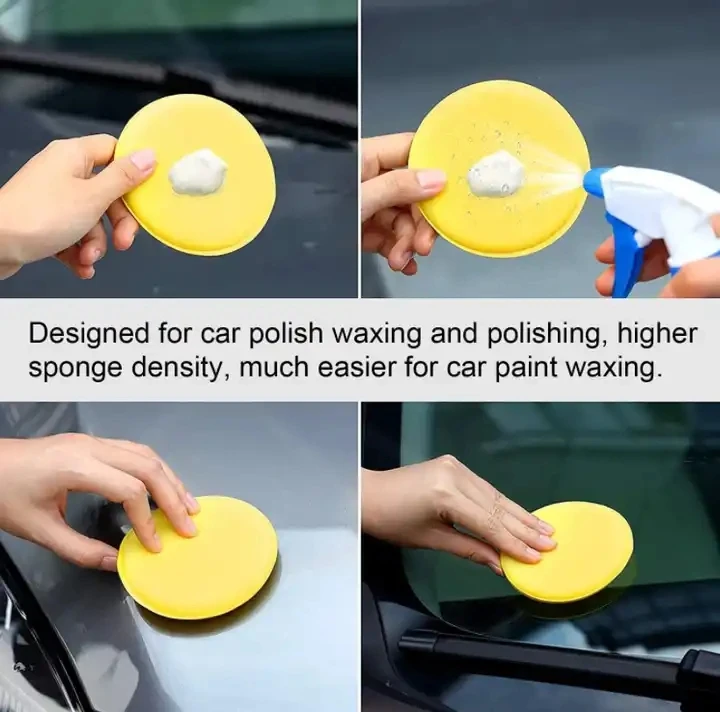 12PCS Car Waxing Polish Foam Pads 6