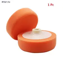 

5/6Inch 125/150mm Auto Car Polishing Pad For Polisher Sponge Wheel Waxing Orange Car Accessories Polishing Disc Wash Maintenance