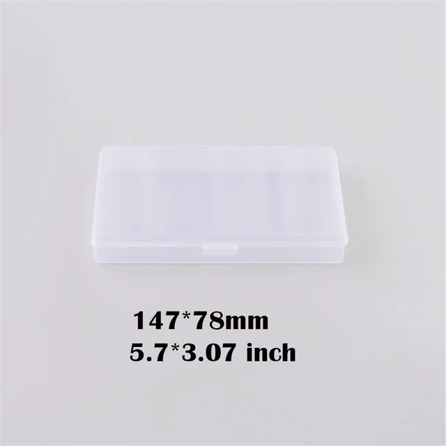 1/2pcs Desktop Stationery Organizer Pencil Box Washi Tape Stickers Storage Case Table Desk Organizer Box School Office Supplies 1pc small