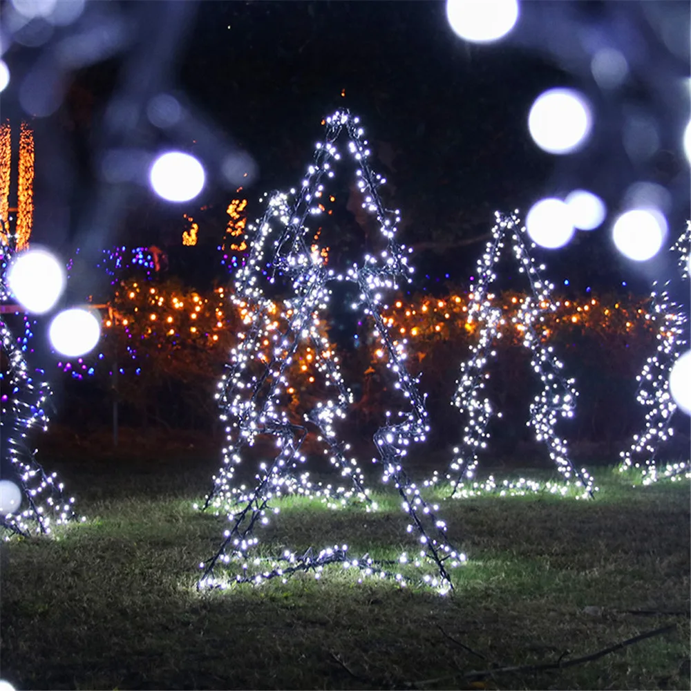 20/50/100/200LEDS Solar Lights Outdoor Fairy Garland Lights Christmas Party  Decorations, Halloween Decorations Lights Outdoor - AliExpress, image size:1000x1000
