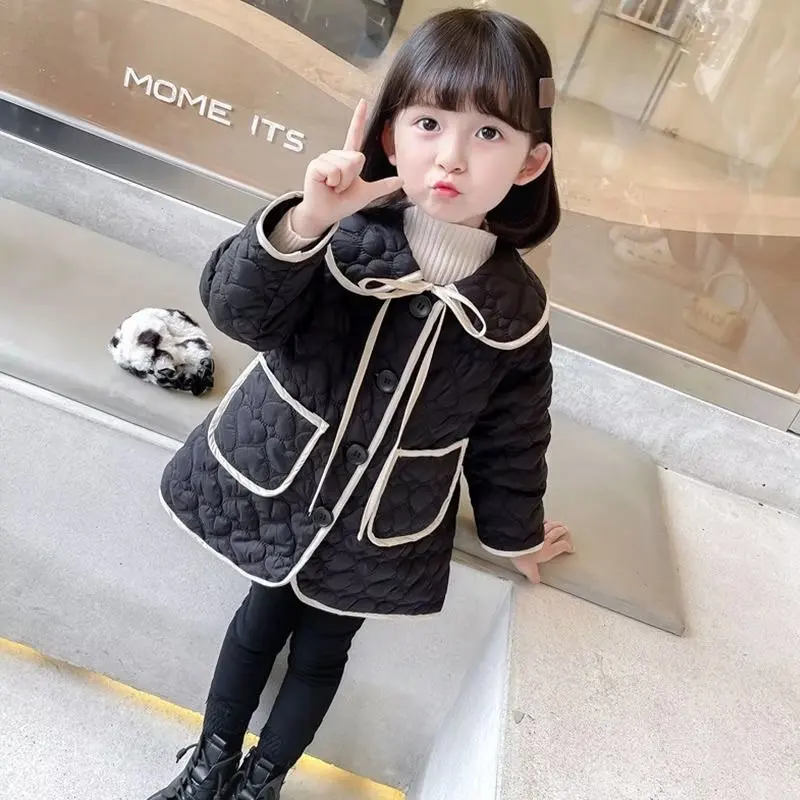 

Children Parkas Winter Jacket For Girl Winter top Coat Kids Warm Thicken Jacket Velvet Baby Coats causal Outerwear New