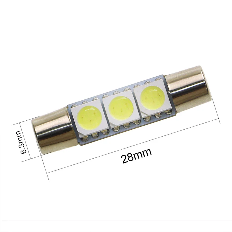 Ruiandsion - Lampadine a LED a forma di festone da 41 mm
