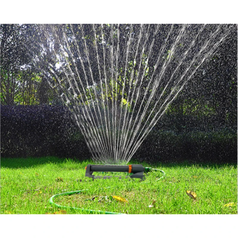 Automatic Garden Sprinklers Watering Lawn Turbo Oscillating Irrigation Spray Tool Rotary Nozzle Rotating Water Sprinkler System_voghion.com