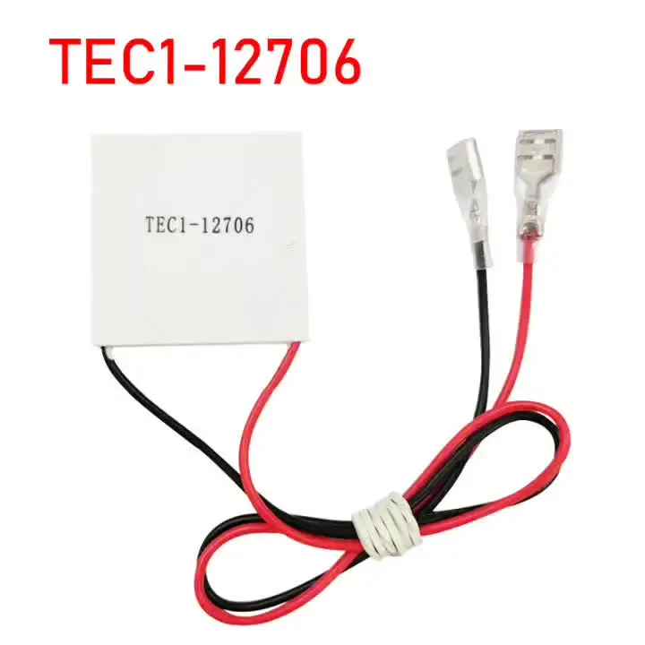 TEC1-12706 TEC1 04901 04902 5V 12V Frigorifero a semiconduttore Disposivo di raffreddamento termoelettrico Peltier Modulo elemento di refrigerazione fai da te  1420