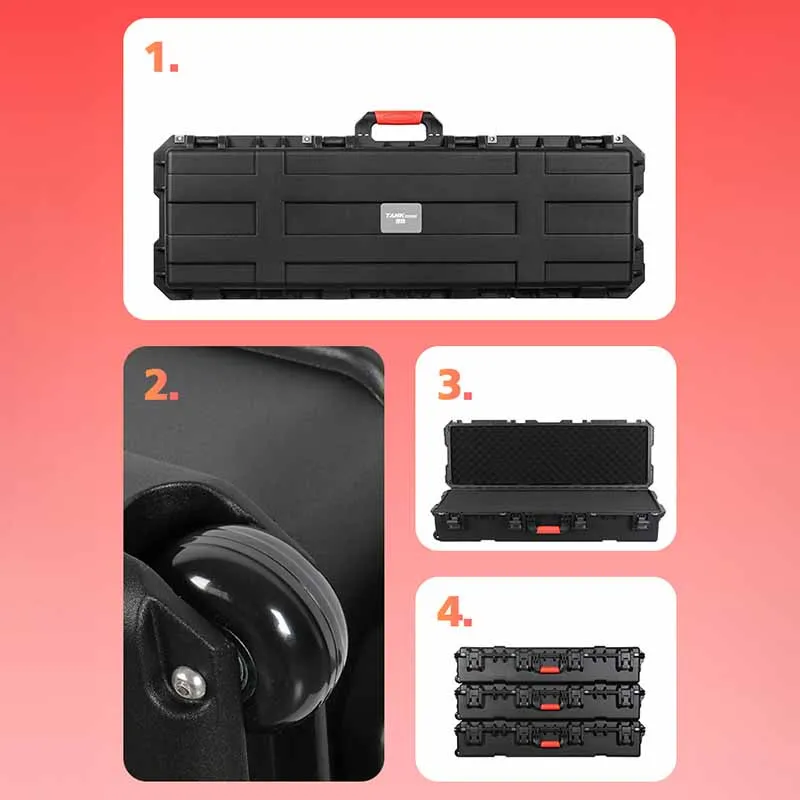 Multifunctional Shockproof Tool Case Large Capacity Hardware Packaging Box Photography Equipment Waterproof Safety Storage Boxes 2