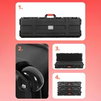 Multifunctional Shockproof Tool Case Large Capacity Hardware Packaging Box Photography Equipment Waterproof Safety Storage Boxes 2