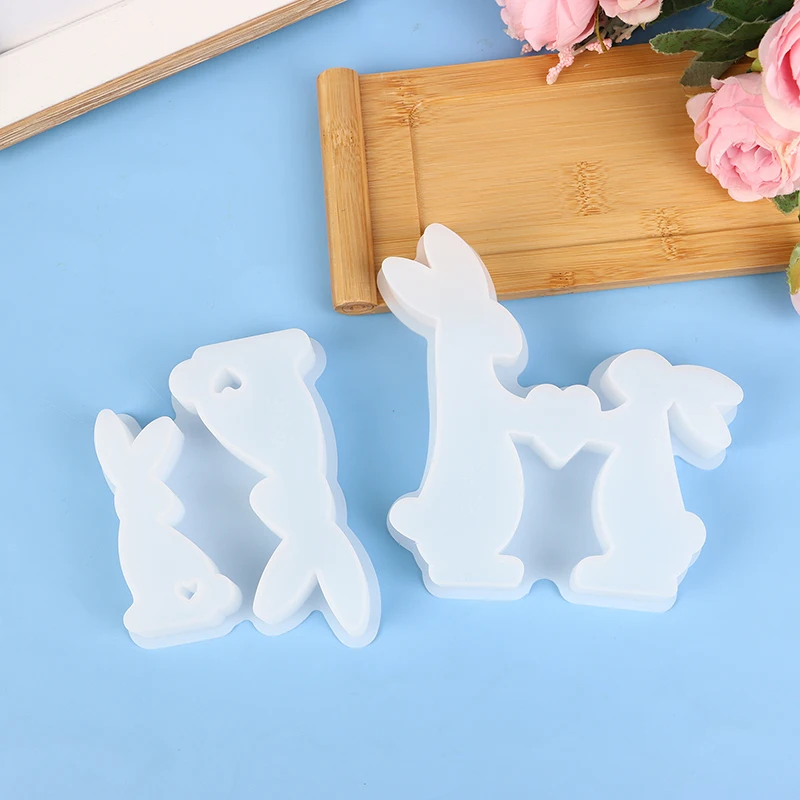 

Силиконовая форма в виде кролика для украшения