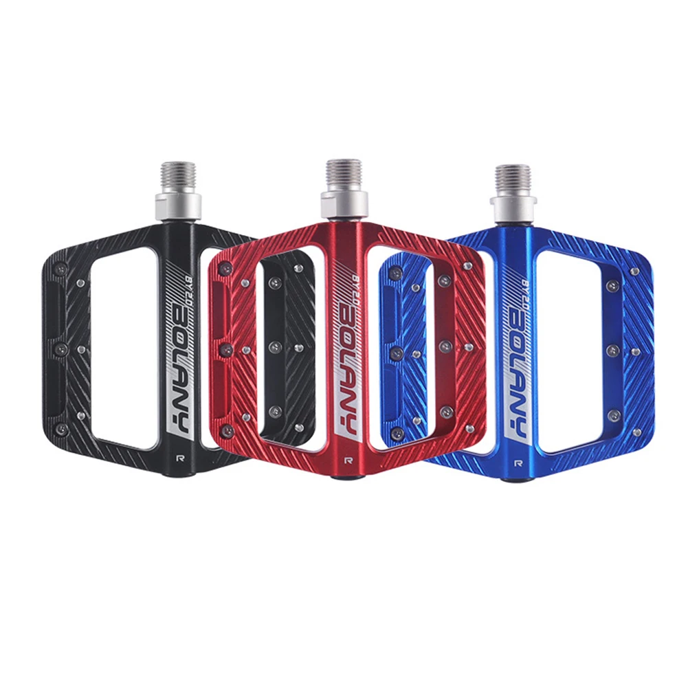 

2PCS Bicycle Pedal Fiber Widened CNC Aluminum Alloy Fiber Ultralight Seal Du Bearing ForBMX Mtb Bicycle Pedals Bike Accessories