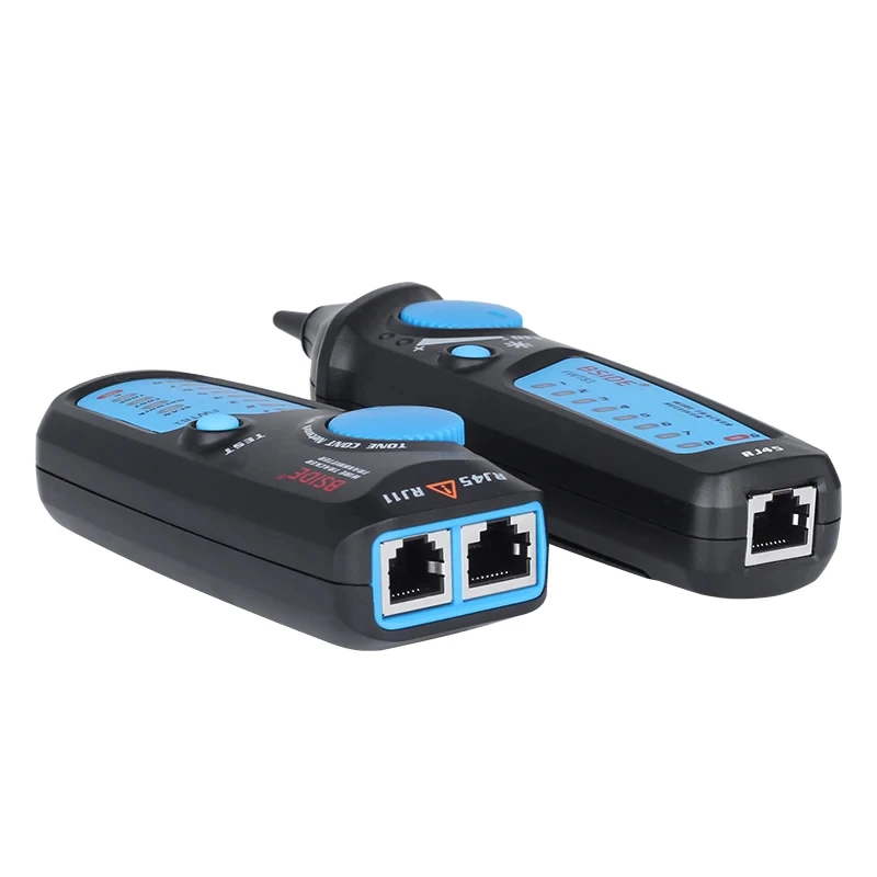 FWT81 Cable lan tester Network Ethernet Cable Tester Repair RJ11 RJ45 Cat5 Cat6 Telephone Wire Tracker Tracer Networking Tool
