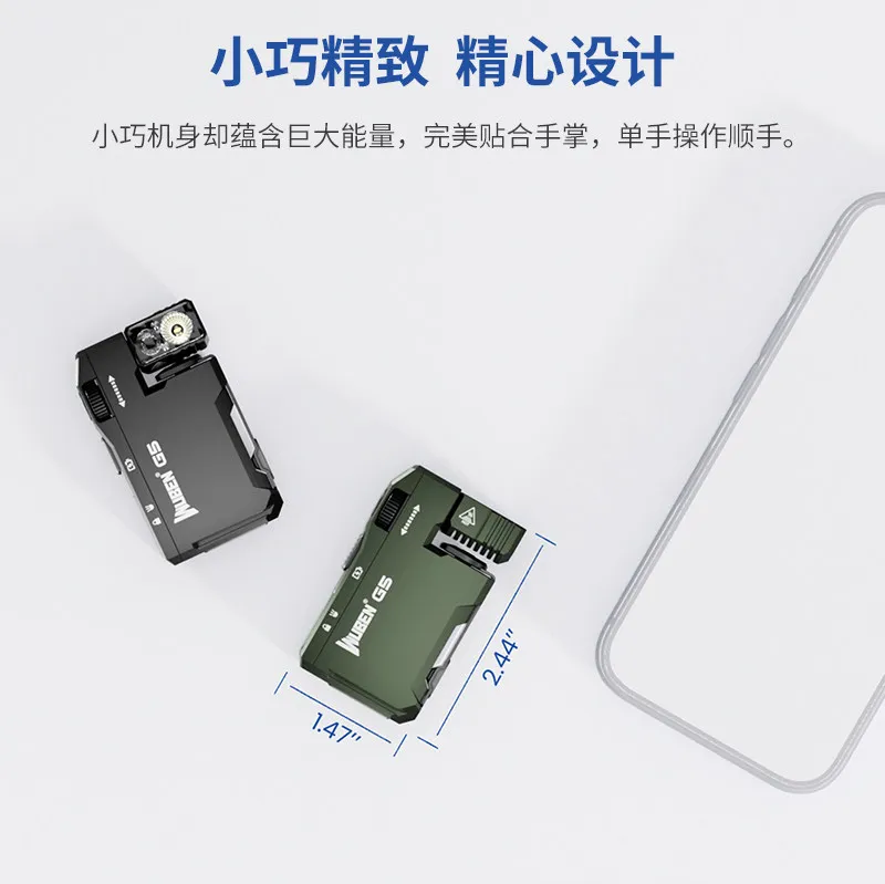 Wuben G5 충전식 EDC 마그네틱 손전등 어트랙션 400루멘 RGB 포켓 손전등 방수 손전등 에디션 헤드램프