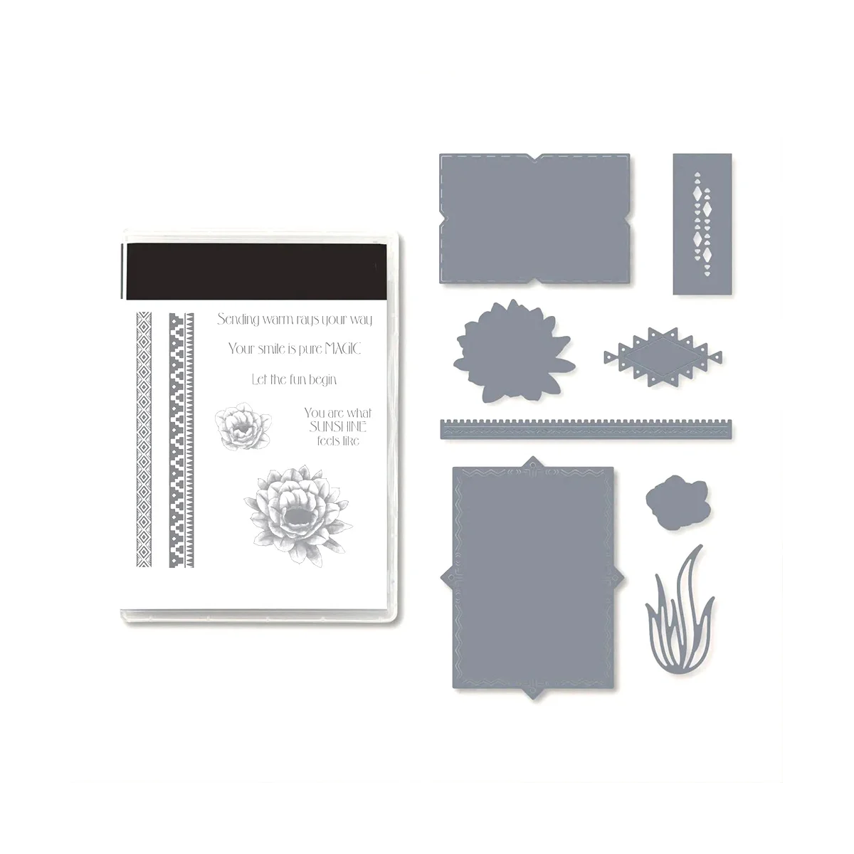 

Stamp and Dies for Card Making, DIY Scrapbooking Arts Crafts Stamping Card Silicone Stamp Decoration for Gifts (5577)