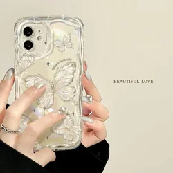 Elegant Butterfly Phone Case with Curl Design - Premium Protection and Style for Samsung A02S(M02S) (S13132)