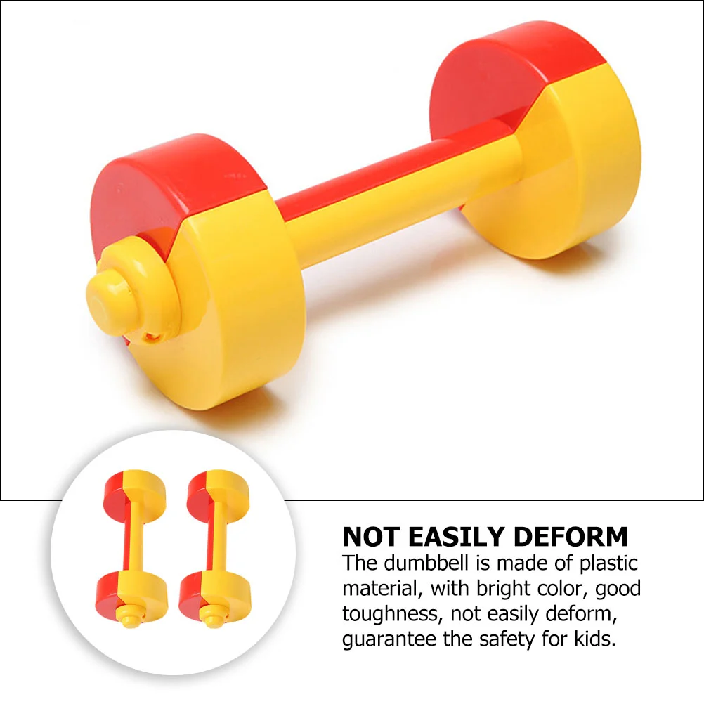 Dumbbell Kids Dumbbells Exercise Toy Children Hand Barbell Baby Bar Weights Barbells Workout Kindergarten Toys Mini Morning adjustable dumbbell dumbbell bars