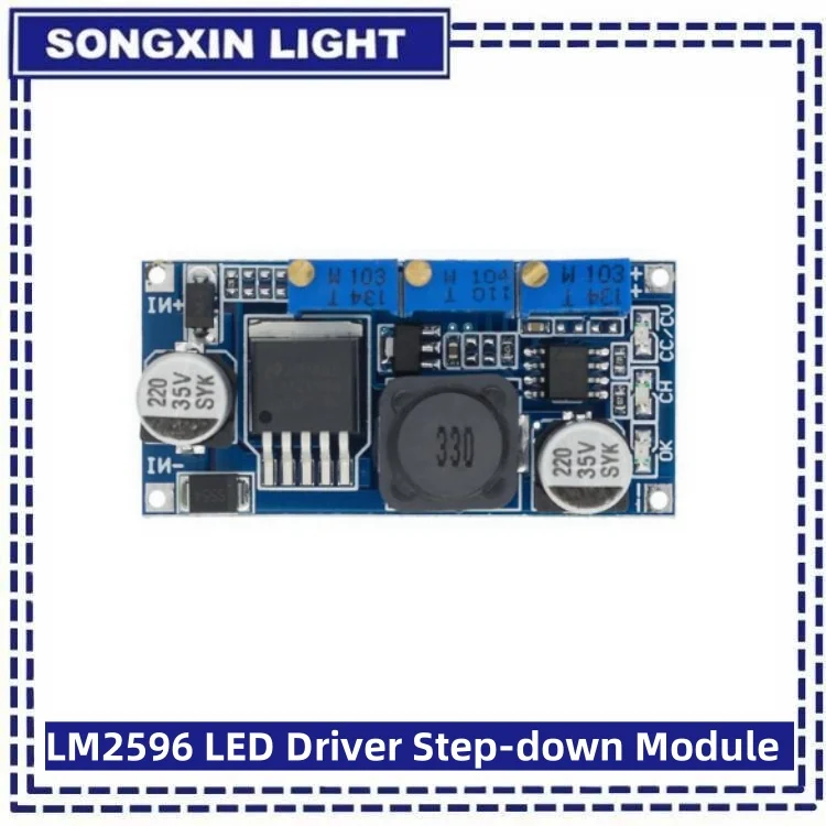 Samirob lm2596 LED-Treiber DC-DC Step-Down einstellbare cc/cv Strom versorgungs modul Batterie ladegerät Konstant strom