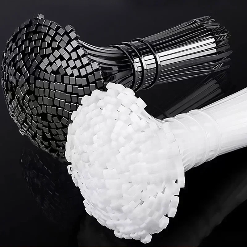 1000/100Pcs Wholesale Nylon Cable Ties Self-locking Cord Ties Straps Home Office Wire Zip Ties Adjustable Cables Fastening Loop - Image 2