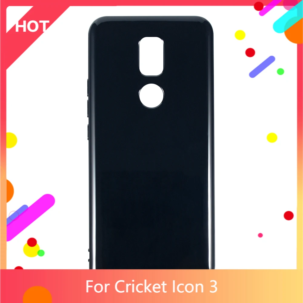 Custodia Icon 3 Cover Posteriore In Silicone Morbido Opaco Tpu Per Cricket Icon 3 Custodia Per Telefono Sottile Antiurto