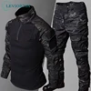 New Men's Frog Suit Airsoft Outdoor Clothes Paintball SWAT Assault Uniform Shirts and Pants for Men 1