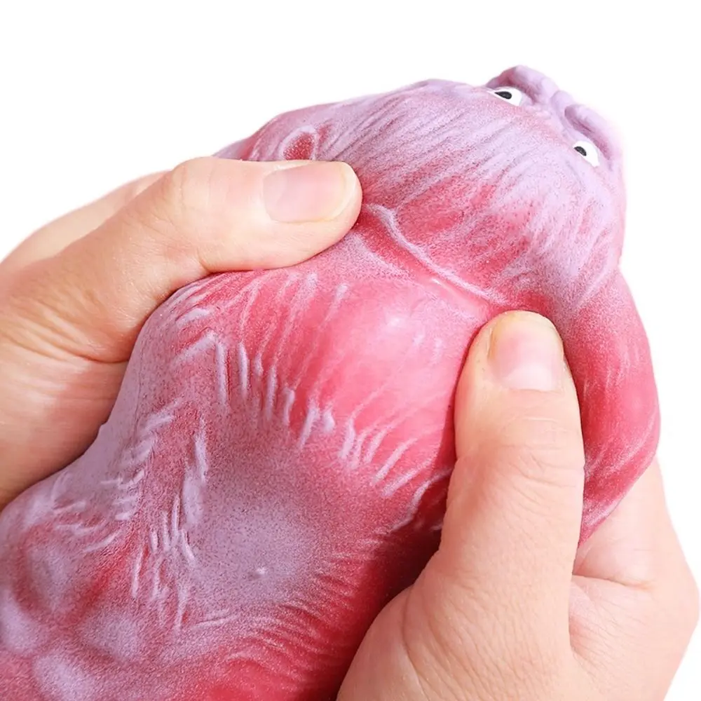 Funny Giant Gorilla Soft Rubber Toys Lala Happy Decompression Squishy Elastic Monkey Doll Creative Stress Relief Toys Gifts 3