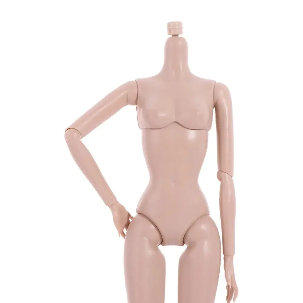 패션 1/6 조인트 누드 가동식 솔리드 슈퍼 모델 교체용 바디 화이트 유럽 피부 피규어 바디 걸 액세서리