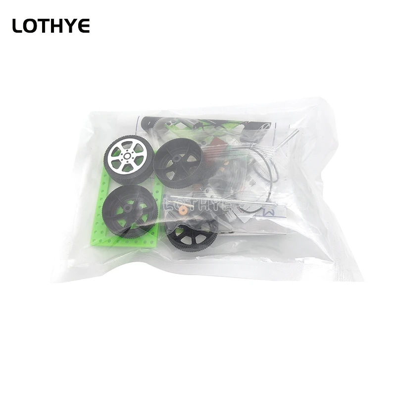 Mini DIY Solar Car Powered Car Kit Children's Gadgets