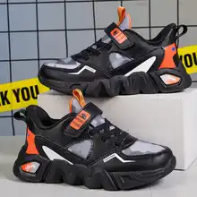 

Fashion Children Sneakers Black Red Anti-slip Children Casual Shoes Light Kids Shoes Comfortable Boys Girls Shoes Size 27-39