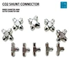 aquarium CO2 air connection valve multiple diverter CO2 system accessories air pipe stainless steel multiple diverter 4 * 6mm 1
