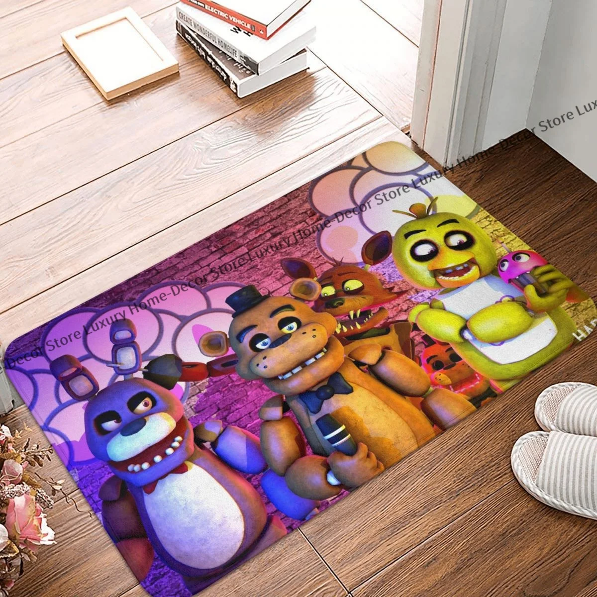 fiets Middellandse Zee stil Antislip Deurmat Keuken Mat Fnaf Speelgoed Beer Game Balkon Tapijt Welkom  Tapijt Slaapkamer Decor| | - AliExpress