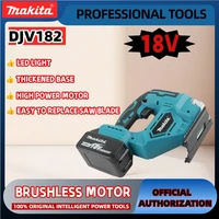 wholesale Makita DJV182 Cordless Jigsaw:18V,300W,0-2700rpm,80mm Stroke,±45° Cutting Angle,For Wood/Plastic/Metal Cutting Jobs
