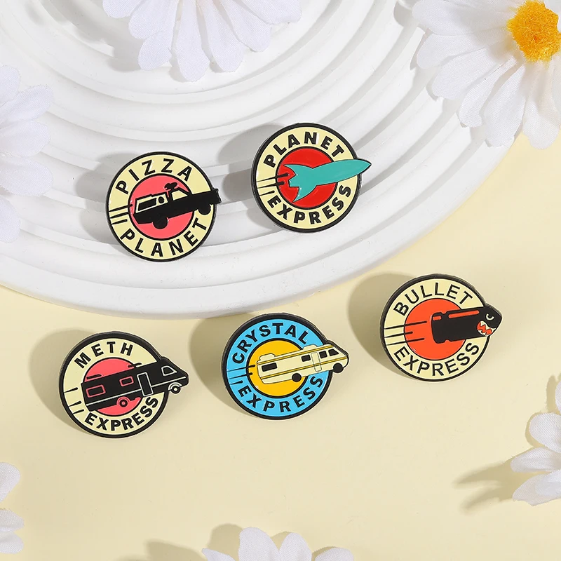 3-9 teile/satz Cartoon Capybara Rote Ohren Kaninchen Panda Katze Emaille Pins Anime Filme Fahrzeug Kugel Broschen Revers Abzeichen schmuck Geschenk – Detail 5