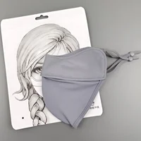Nouveau modèle de masque facial en soie glacée, protection solaire pour l'été, voile de protection des yeux et des coins des yeux, protection solaire extérieure 3